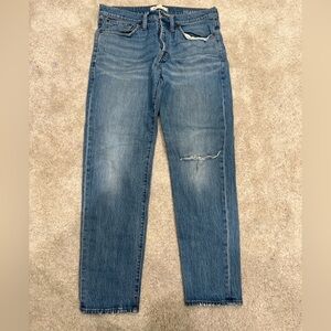Madewell Men’s blue jeans
